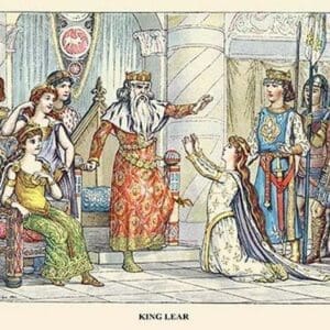 King Lear by H. Sidney - Art Print