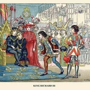 King Richard III by H. Sidney - Art Print