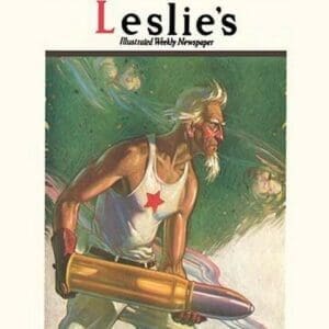 Leslie's: The War in Pictures by Clyde Forsythe - Art Print