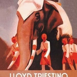 Lloyd Triestino Espresso Itali India by Marcello Dudovich - Art Print