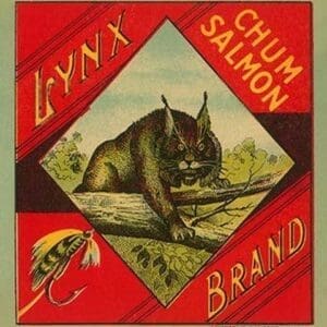 Lynx Brand Chum Salmon by Schmidt Litho Co. - Art Print