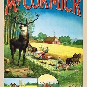 McCormick - European Farming Scene - Art Print