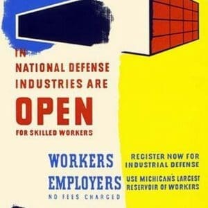 National Defense Industries are Open - Art Print