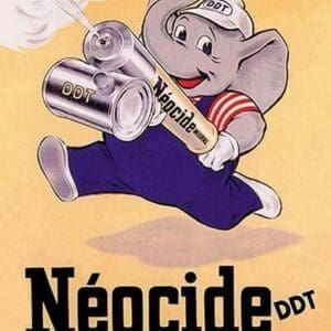 Neocide DDT - La Terreur des Moustiques - Art Print