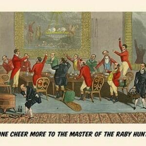 One Cheer More to the Master of the Raby Hunt by Henry Alken - Art Print