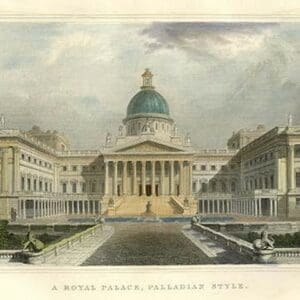 Palladian Style Royal Palace by Richard Brown - Art Print