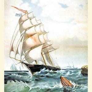 Parlin and Orendorff Co. - Clipper Plows (Sailing) - Art Print