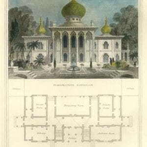 Persian Pavillion by Richard Brown - Art Print