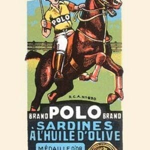 Polo Brand Sardines in Olive Oil - Art Print