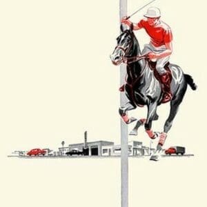 Polo Rider - Art Print