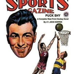 Popular Sports Magazine: Going for the Hoop - Art Print
