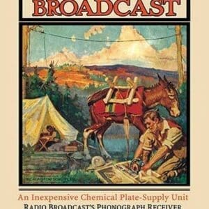 Radio Broadcast: June 1925 by Remington Schuyler - Art Print