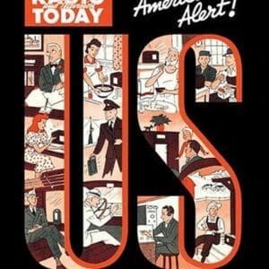 Radio and Television Today: America Alert! - Art Print