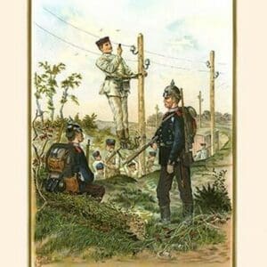 Railway Troops of the 1st & 2nd Regiments by G. Arnold - Art Print