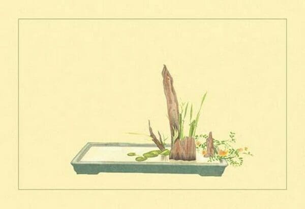 Reed and Pond Lily by Sofu Teshigawara #2 - Art Print