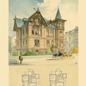 Residence - Karlsruhe by Philipp Kircher - Art Print