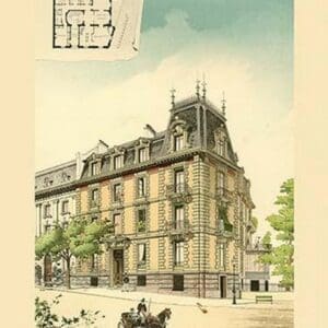 Residence in Geneva by Lombard - Art Print