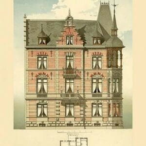 Residence in Ludwigshafen by Franz Habich - Art Print