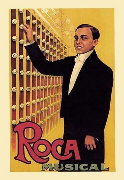 Notus Roca Roca Musical - Art Posters or Prints on Paper or Canvas - Vintage Image ...