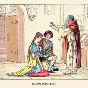 Romeo & Juliet by H. Sidney - Art Print