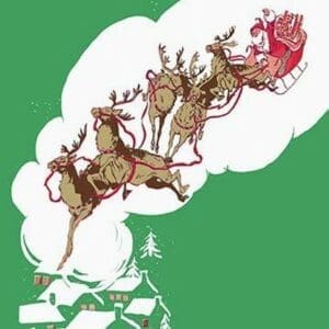 Santa Claus Is Comin' to Town - Art Print
