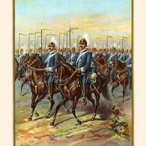Saxon Horse Guard by G. Arnold - Art Print
