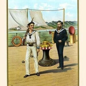 Seamen of the Imperial Navy by G. Arnold - Art Print