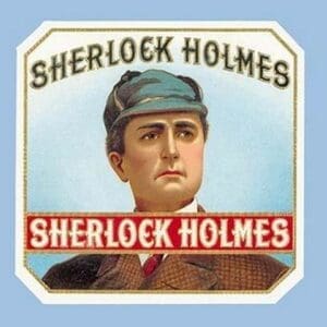 Sherlock Holmes Cigars - Art Print