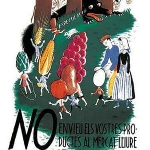 Sindicats Agricoles by Evarist Mora Rosello - Art Print