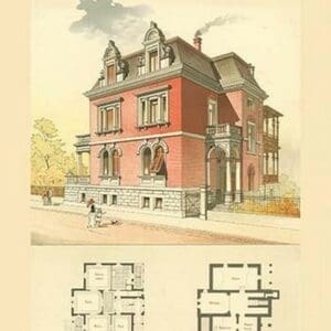 Single Family Dwelling in Tubingen by Lambert & Stahl - Art Print