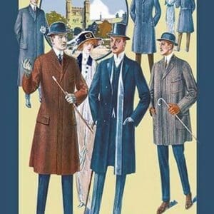 Snappy Dressers on a Sunny Afternoon - Art Print