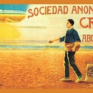 Sociedad Anonima Cros Abonos by C. Oliver - Art Print