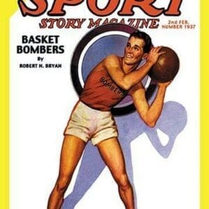 Sport Story Magazine: Basket Bombers - Art Print