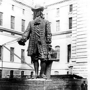 Statue of William Penn in Courtyard of City Hall