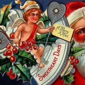 Sweetheart Days - A Merry Xmas - Art Print