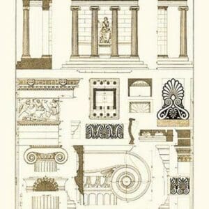 Temple of Nike Apteros at Athens by J. Buhlmann - Art Print