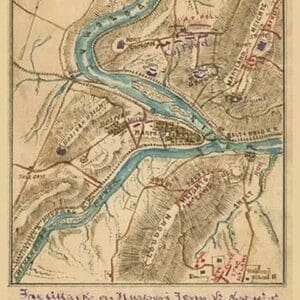 The Battle of Harper's Ferry - Art Print