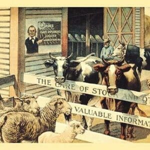 The Care of Stock and Other Valuable Information - Art Print