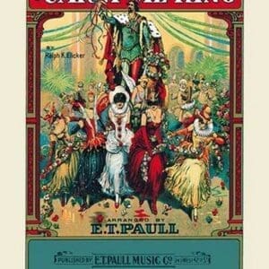 The Carnival King by E.T. Paull - Art Print