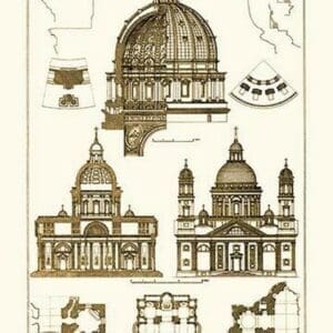 The Domeas Central Crowning Feature of the Renaissance by J. Buhlmann - Art Print