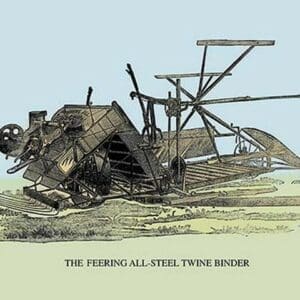 The Feering All-Steel Twine Binder - Art Print