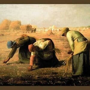 The Gleaners by Jean Francois Millet - Art Print