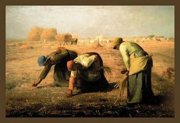 The Gleaners by Jean Francois Millet - Art Print