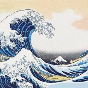The Great Wave of Kanagawa by Hokusai - Art Print