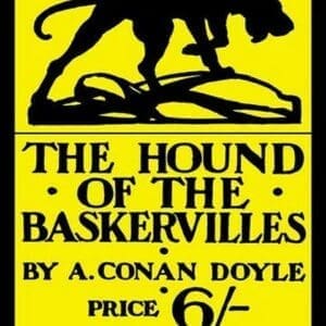 The Hound of the Baskervilles #4 (book cover) - Art Print
