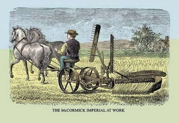 The McCormick Imperial at Work - Art Print