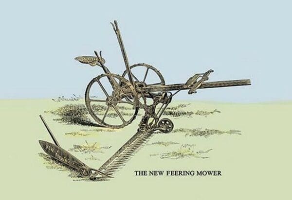The New Feering Mower - Art Print