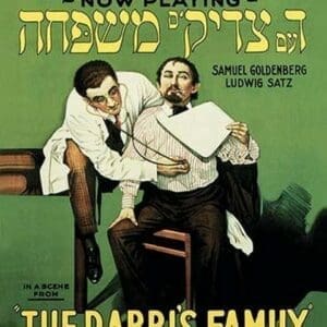 The Rabbi's Family - Art Print