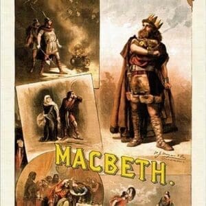 Thos W. Keene as Macbeth by W.J. Morgan & Co. #2 - Art Print
