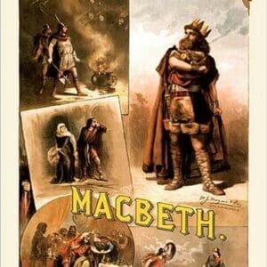 Thos W. Keene as Macbeth by W.J. Morgan & Co. - Art Print